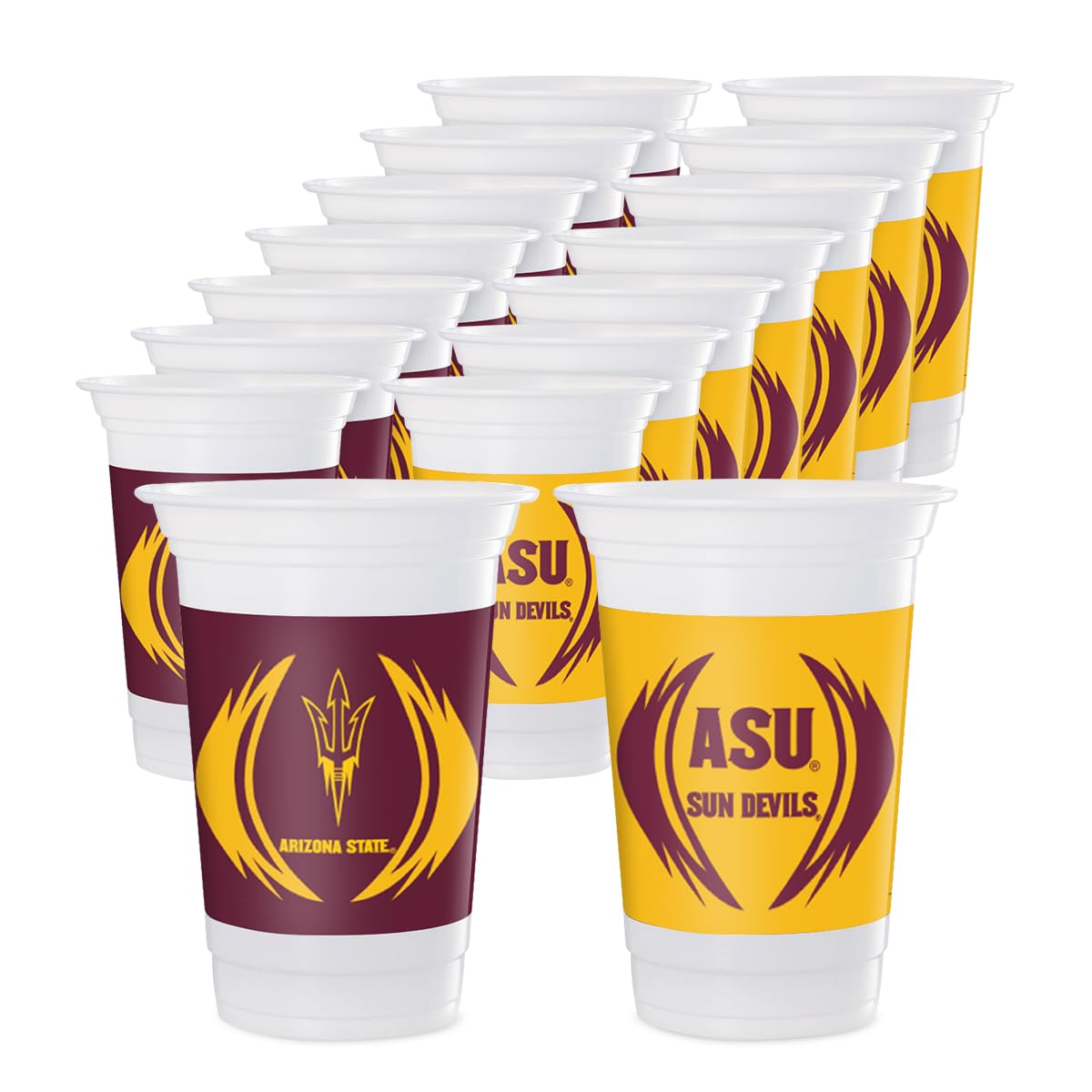 Amazon.com: Westrick Arizona State Sun Devils 16oz PlasticCups, 16