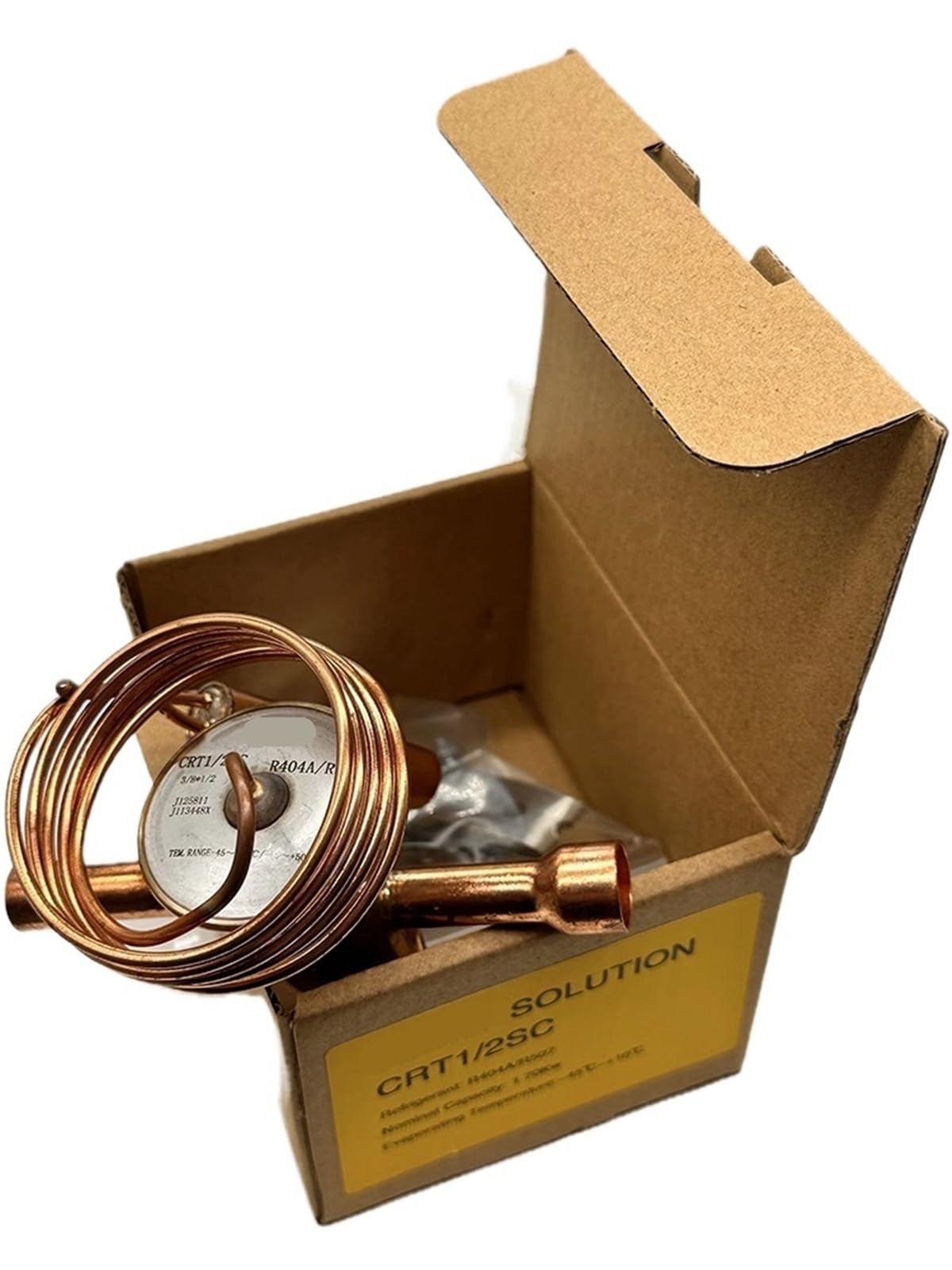 1pc Expansion valves for CS10K6E to 33k6E Hermetic reciprocating compressors in Commerce Refrigeration Equipment(TEV-CS10K-S)