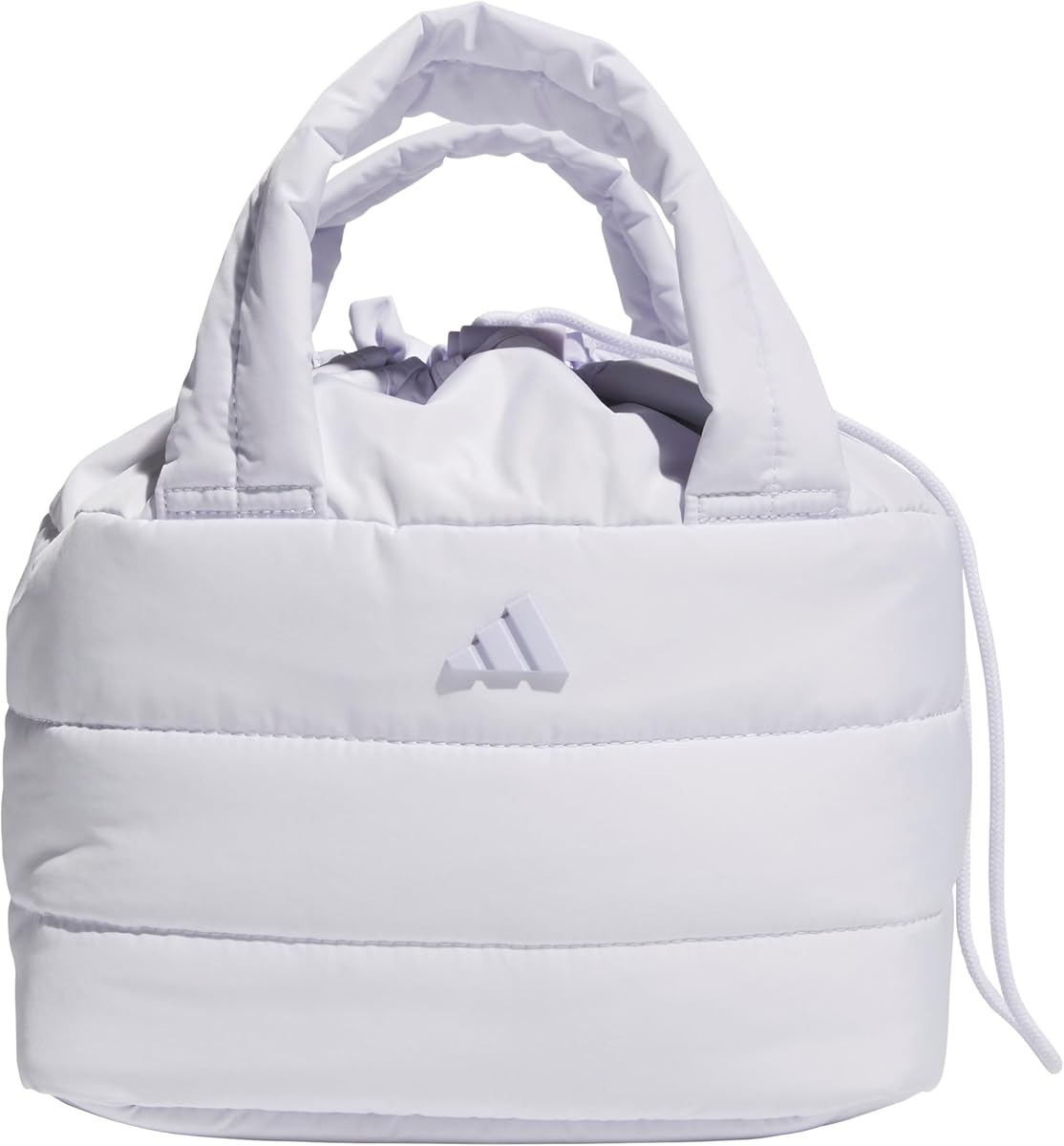 adidas Quilted Puffer Lunch Bag | Insulated Interior, Easy-Clean Lining, Roomy Compartment, Front Pocket, School & Work Ready
