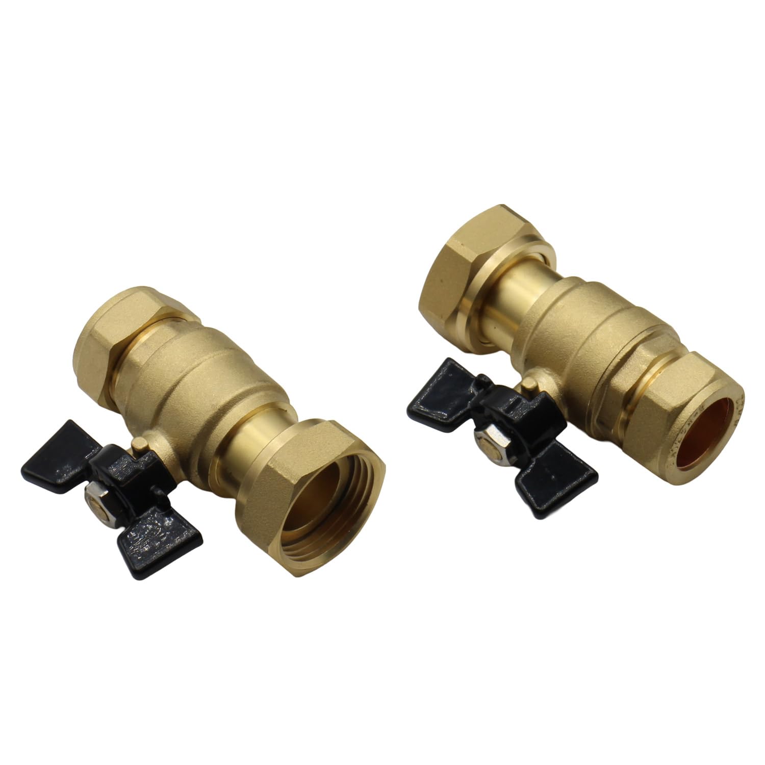 Filtro magnetico per impianti di riscaldamento centralizzato 22mm con valvole di isolamento