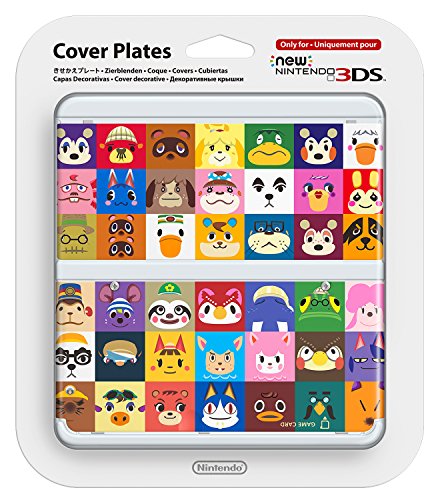 New Nintendo 3DS Cover Plates No.068 (Animal Crossing Tiles) - New Nintendo 3DS (Japanese Import) New Nintendo 3DS Cover Plates No.068 (Animal Crossing Tiles) - New Nintendo 3DS (Japanese Import)