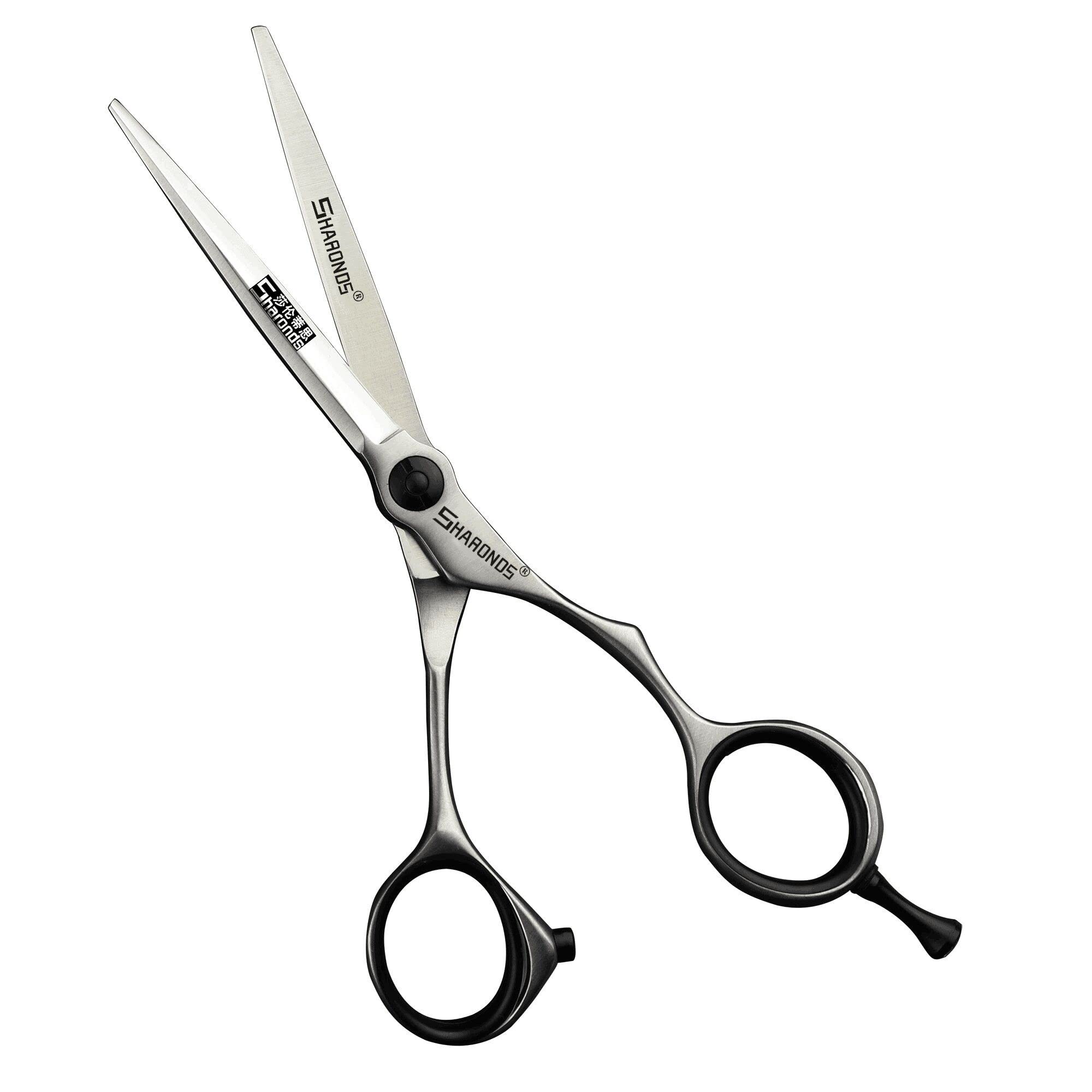 Lot de 2 paires de ciseaux à cheveux de 14 à 15 cm pour barbier