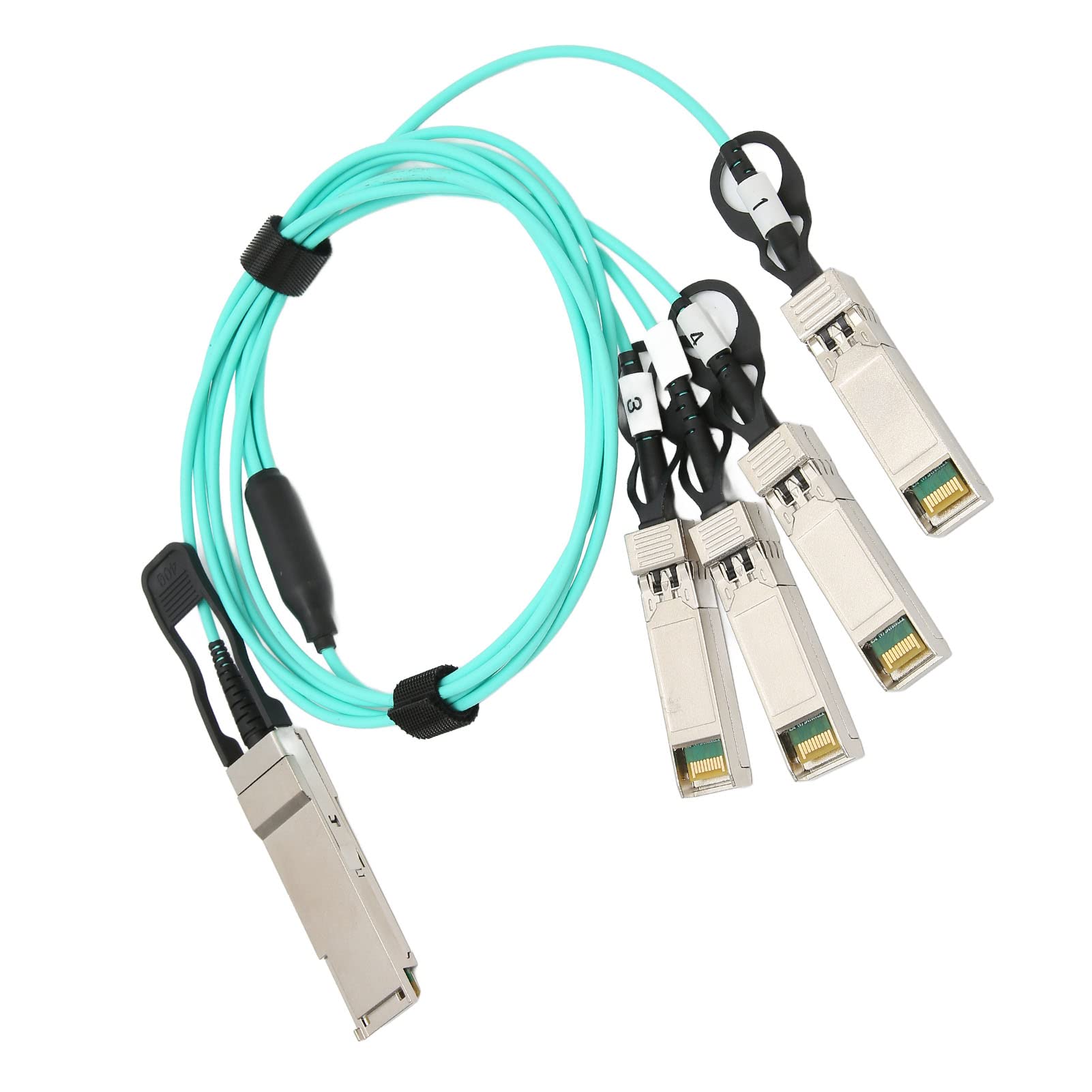 Ejoyous 40G QSFP+ do 4 SFP+ Kabel Rozdzielczy, 1m