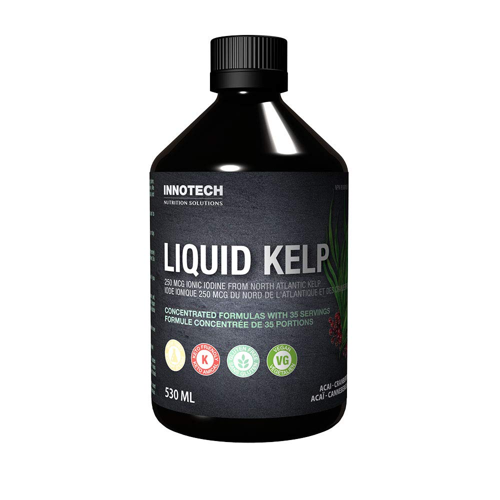 INNOTECH Nutrition: Liquid Ionic Kelp, Acai Flavor- 530ml