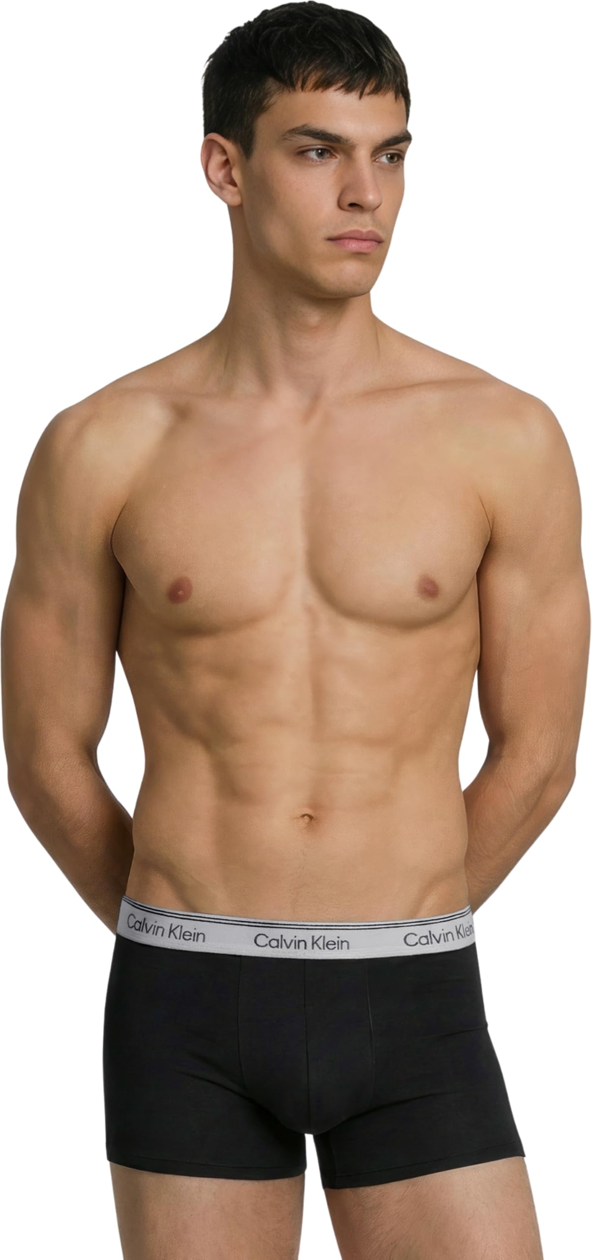 Calvin Klein Uomo Slip Boxer Confezione da 5 con Fascia con Logo, Nero (Black Bodies W/Black/Light Cast/Fe), M