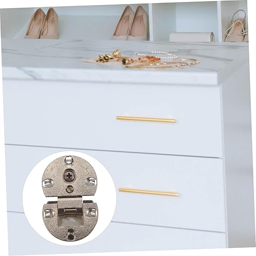 Miniatura 9 de Veemoon Kit de banco de trabajo de puerta de madera con bisagras, kit de resortes, kit de máquina de coser, kit de resorte Bisagras para Gabinetes,