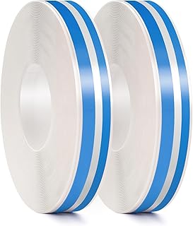 2 Rolls 32Ft Car Pinstripe Tape, Automotive Pinstriping Tape Stickers Vinyl DIY Stripes Pinstripe Emblems Trim Decals for Car, SUVs, Pickups, Motorcycle and Boat, Racing Stripes (Blue)