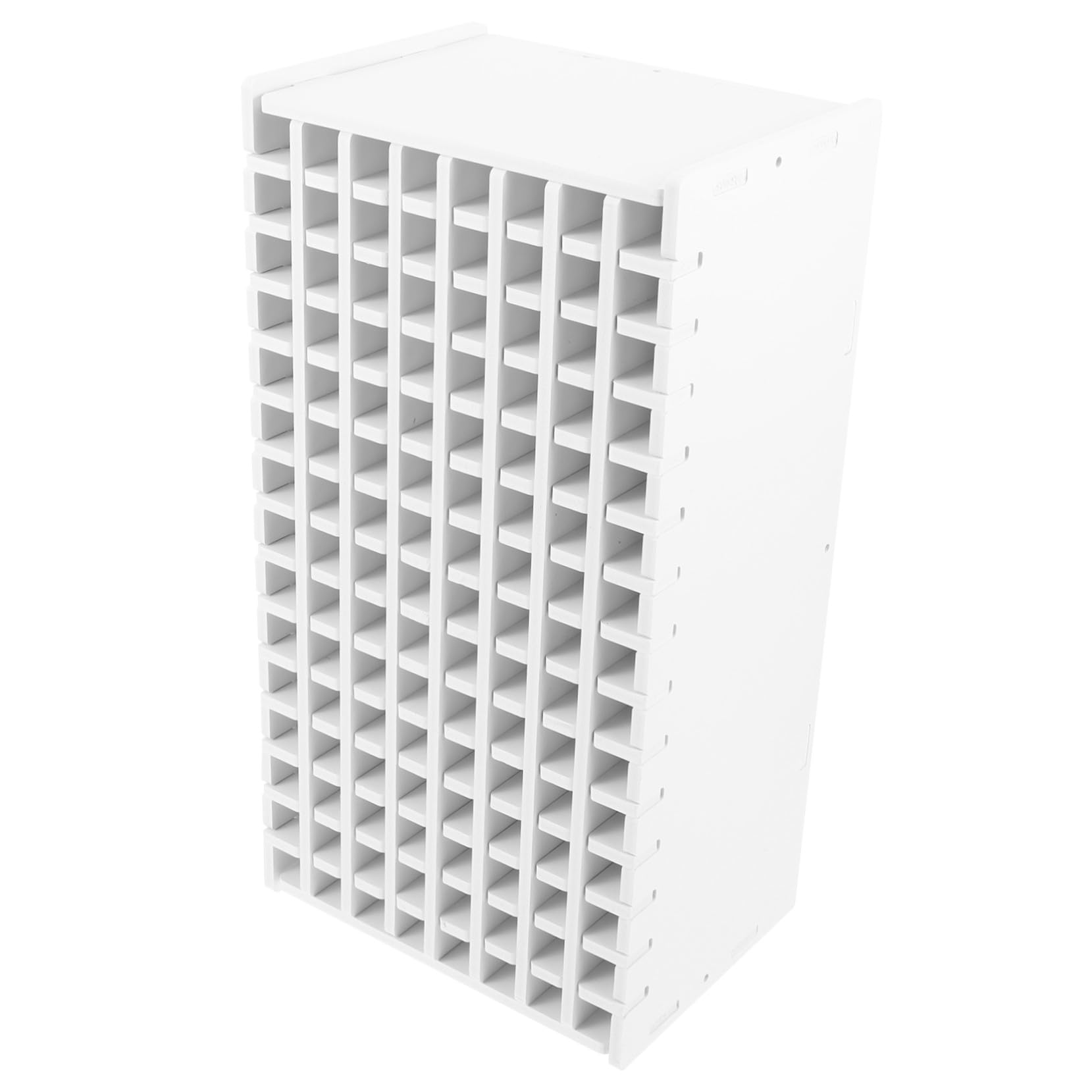 NOLITOY Organizer da Scrivania Multifunzionale Portaoggetti Ufficio e Portapenne in Legno Bianco Resistente e Capiente Compartimenti per Feste Scuola Decor