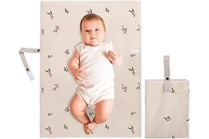 Vegan Leather Portable Changing Mat: Effortless Diaper Changes on the Go