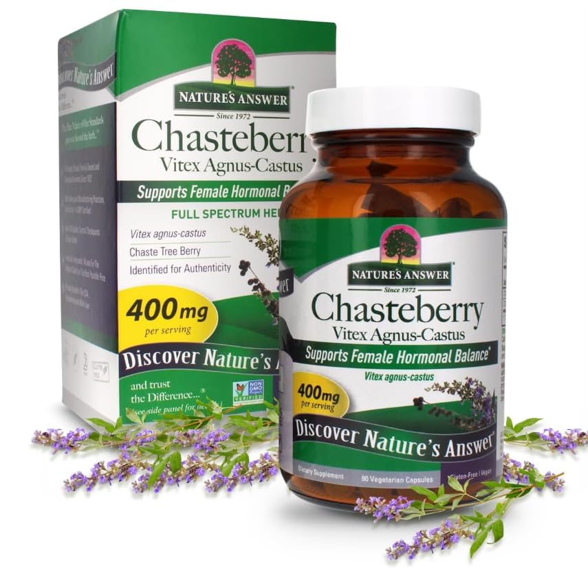 Naturals Answer Chasteb. Vitex 400mg 90 Capsules
