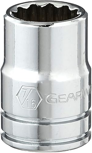 Miniatura 1 de GEARWRENCH Enchufe SAE estándar de 38" de 716", 12 puntos- 80499