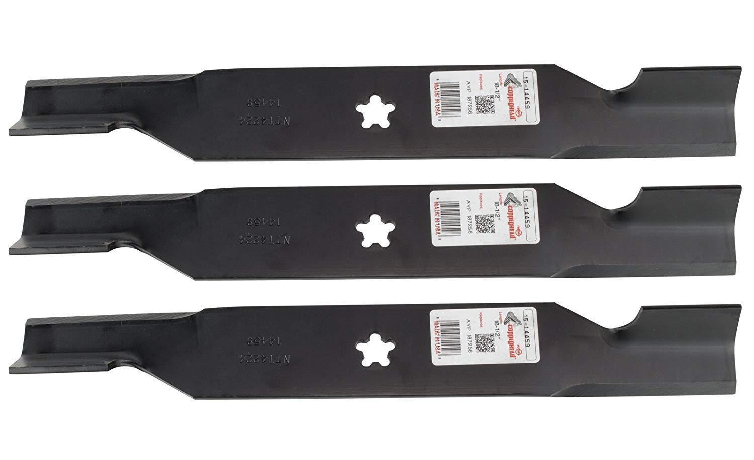 Lames tondeuse autoportée Husqvarna 532187255 Sears 137 cm High Lift