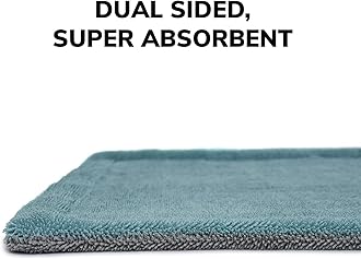 ShineXPro Microfiber Cloth For Car - Puremagic 1100 Gsm Twisted Loop Super Absorbent Towel - Edgeless Design With Plush Pile Lint Free Cloth For Drying & Detailing, Transparent