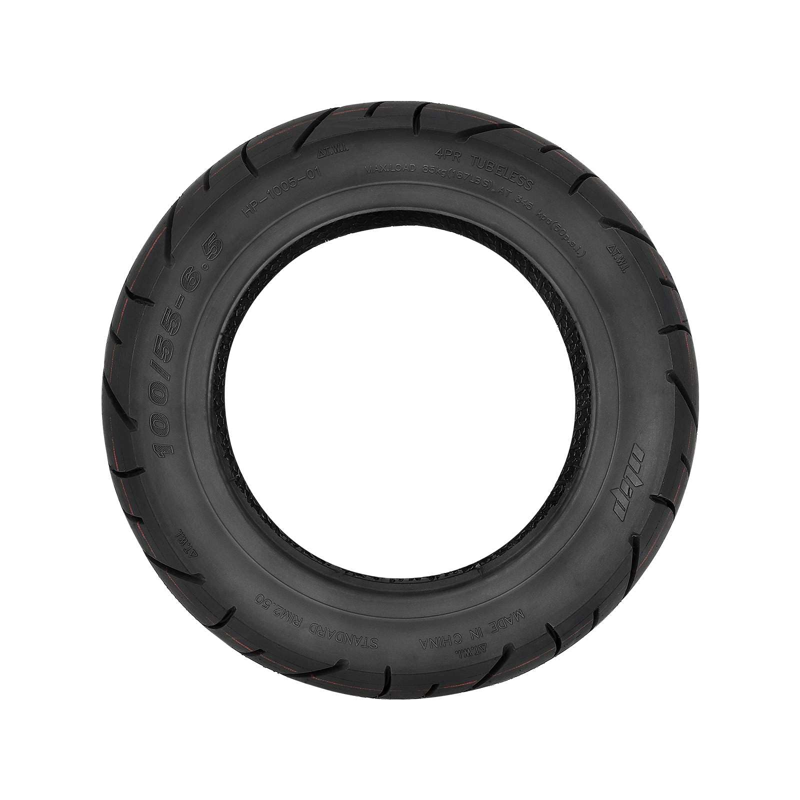 100/55-6.5 Neumático sin cámara de 11 pulgadas Neumático sin cámara para Dualtron Ultra2/Thunder 2/Kaabo Wolf King Scooter Eléctrico Accesorios Neumáticos de Carretera Gruesos a Prueba de