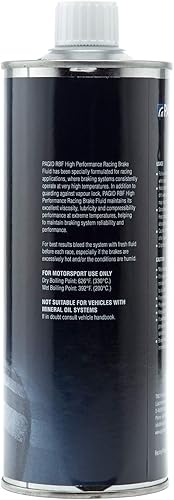 Miniatura 9 de Pagid RBF Racing - Líquido de frenos  Latas de metal de 0.5 litros16.9 onzas líquidas  Funcionamiento de alta temperatura con excelente viscosidad y