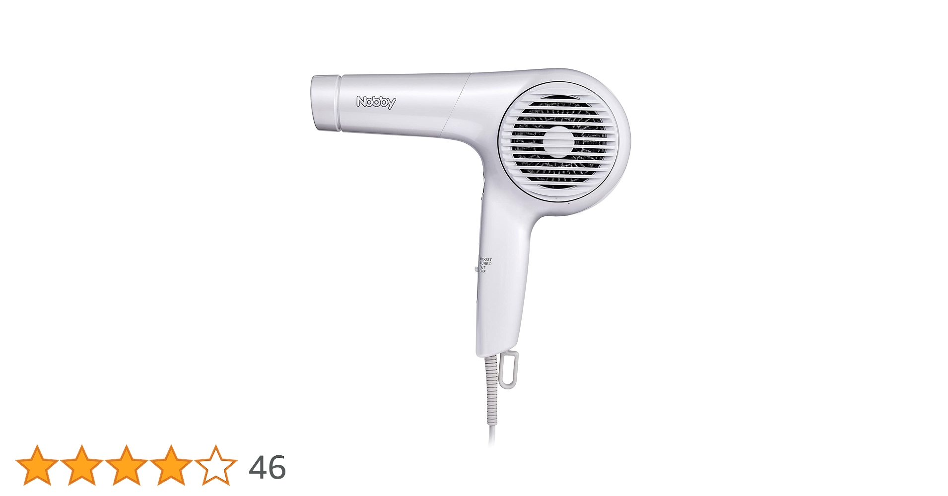 Amazon.co.jp: Nobby ノビー マイナスイオン ヘアー ドライヤー
