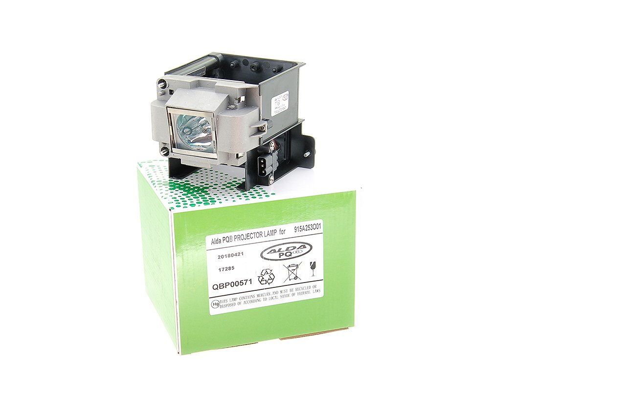 Lámpara De Repuesto Alda PQ-Premium Compatible Con Mitsubishi WD3200U, WD3300, XD3200 Y Más, Con Carcasa, Calidad Probada En Alemania, Precio Económico, Fácil Instalación