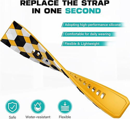 Miniatura 10 de OVERSTEP Compatible con la correa de reloj Fenix 5X, correa de liberación rápida QuickFit de 0.066 pulgadas para Garmin Fenix 5X PlusFenix 6XFenix