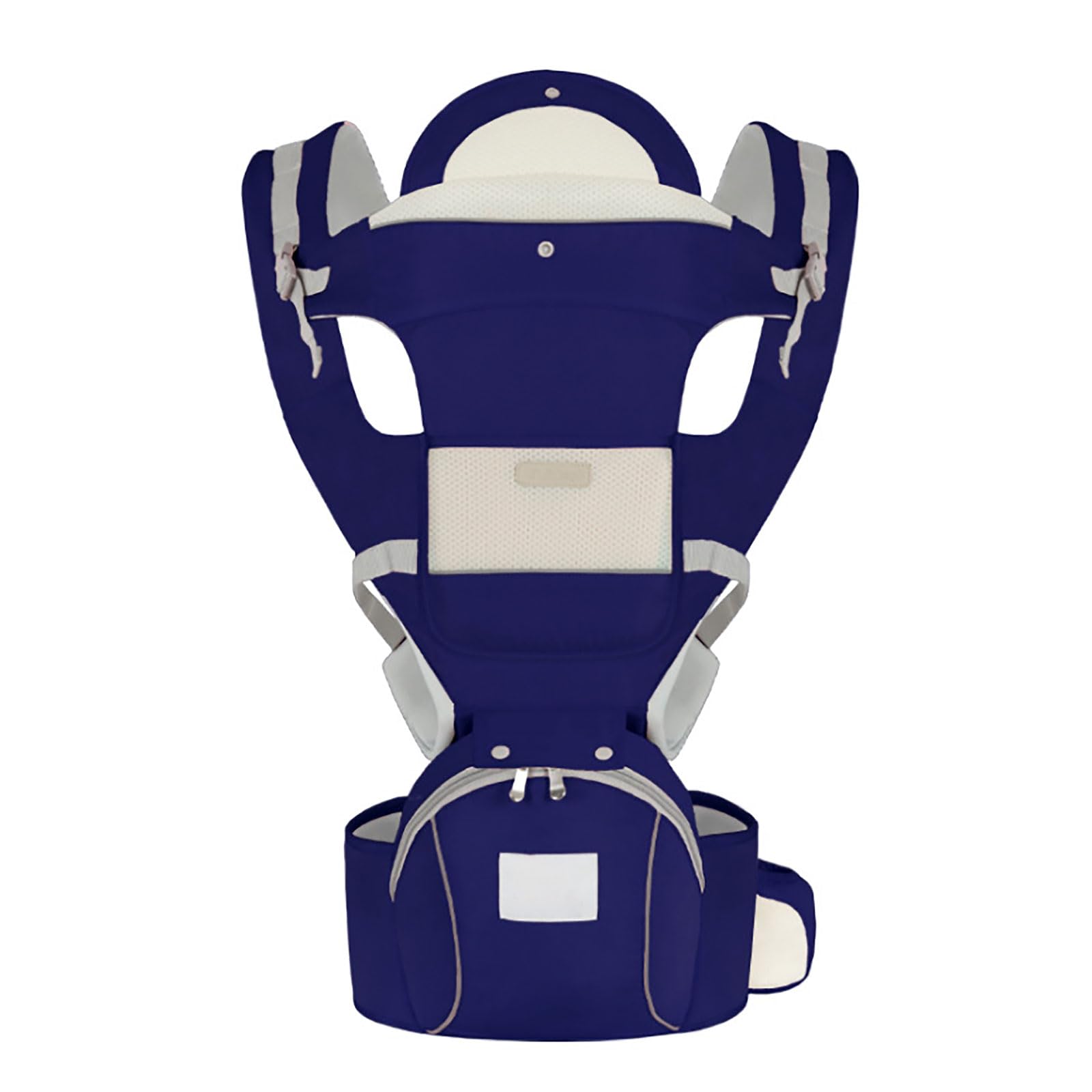 BONITA 3-in-1 Baby Carrier: Convenient, Breathable, Easy-to-Use Design with Baby Cotton Saliva Towel, Updated Packaging (Dark Blue)