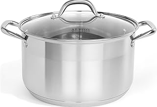 Alpha Stainless Steel Stock Pot with Capsule Bottom