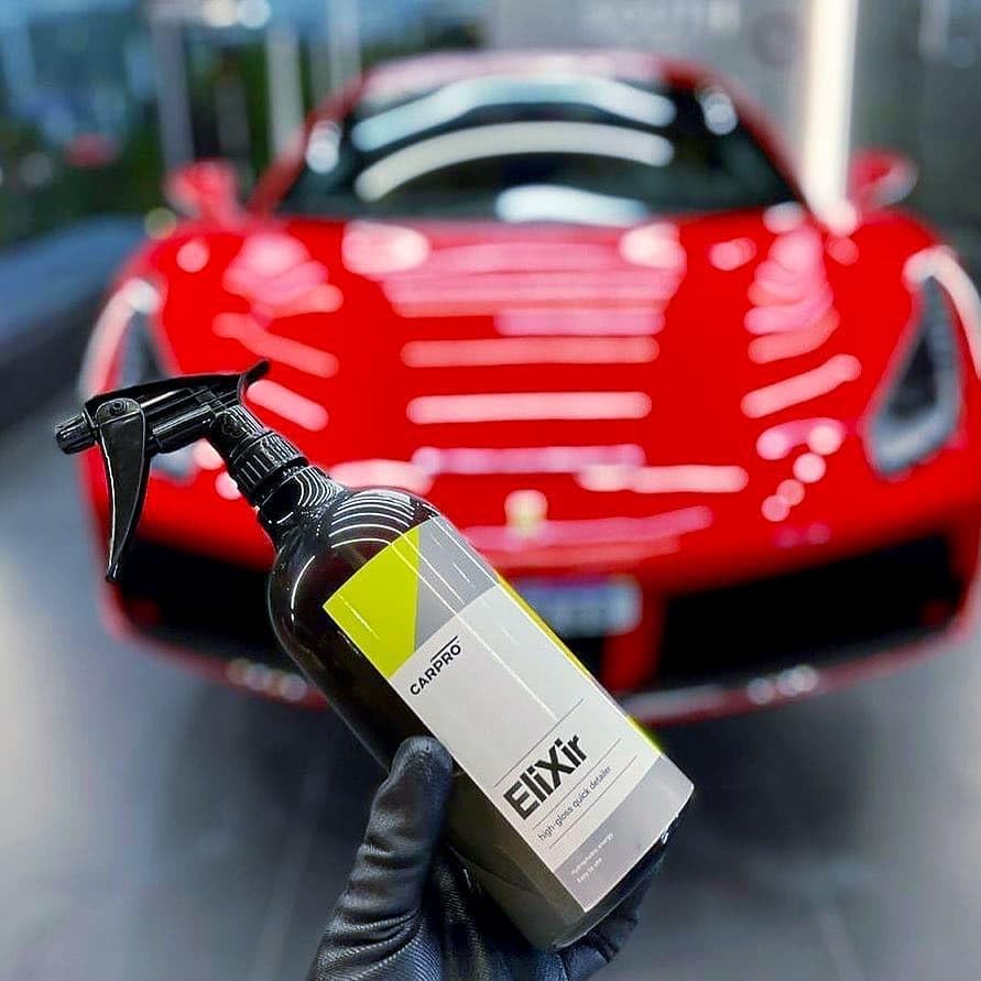 Image of CARPRO EliXir High-Gloss Quick Detailer - 4 Liter (135oz) | Spray-On-Wipe-Off Quick Application Provides a Fast Layer of Depth, Gloss, and Hydrophobic Energy - Ready to Use