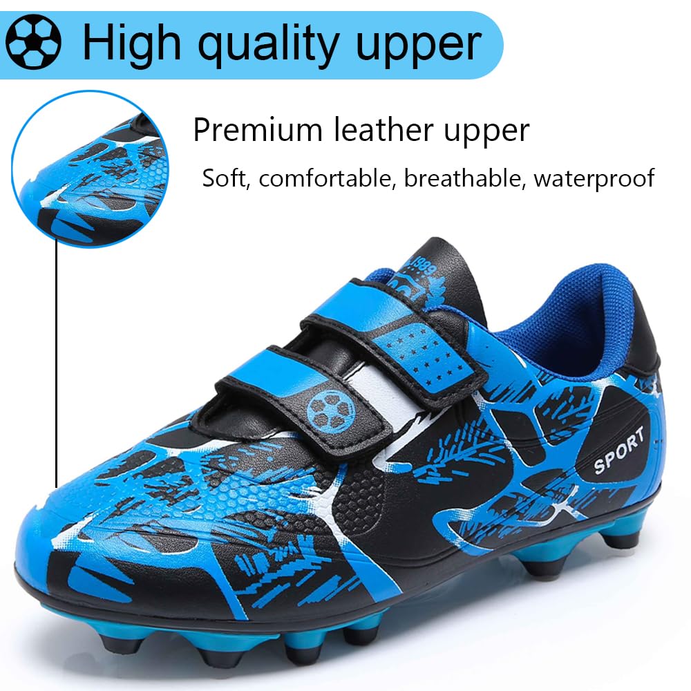 Scarpe da Calcio Ragazzi Scarpe da Calcio Bambini Scarpe da Ginnastica Ragazze Scarpe da Allenamento da Calcio Antiscivolo Unisex 28-37