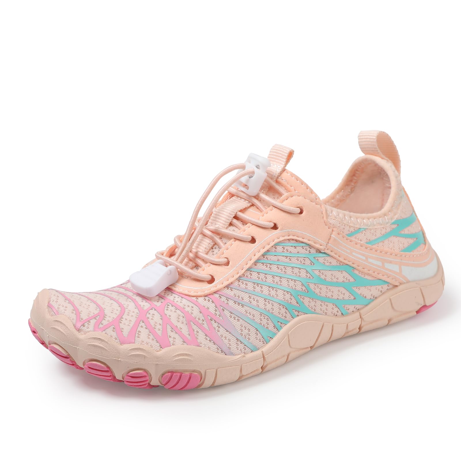 AONETIGER Kids Barefoot Shoes Breathable Quick Dry Non-Slip Shoes Size 26-35