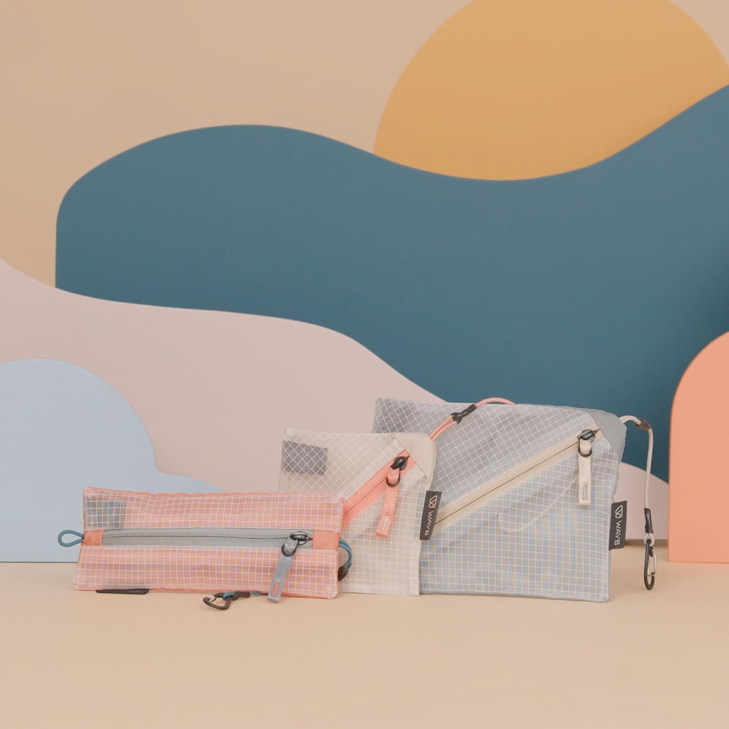 WAYB Essentials Accessories - Set of 3 | Secure Your Essentials | Sized Backpacks & Pico Carry Bag | Durable & Safe