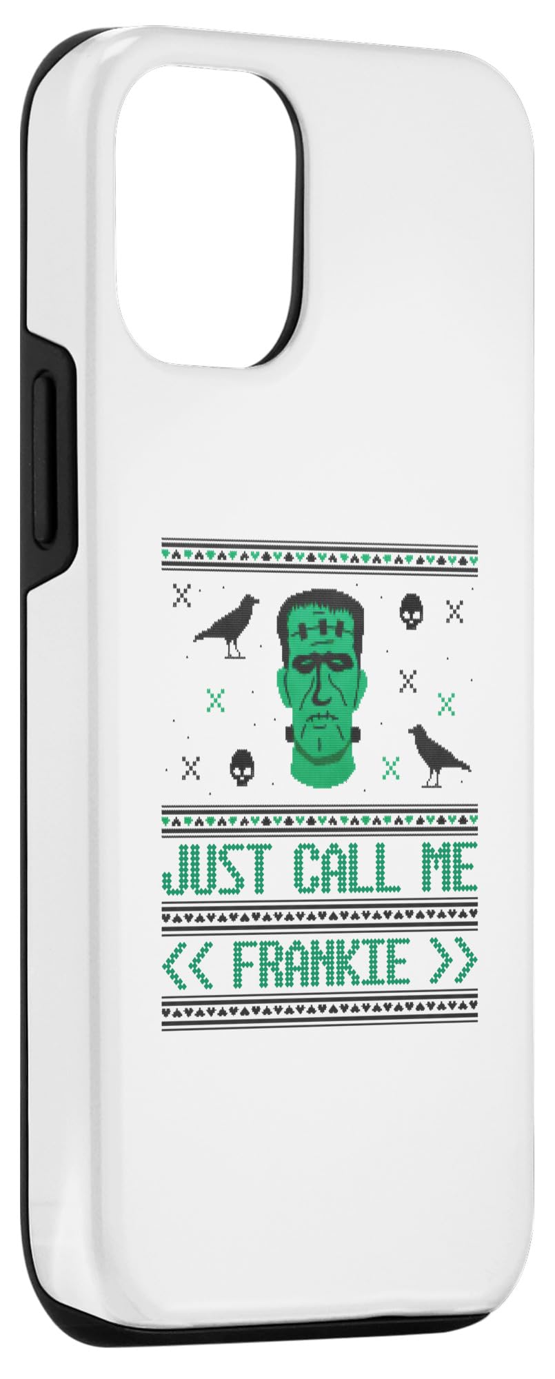 iPhone 13 Pro Funny Frankenstein: Just Call Me Frankie for Halloween Ugly Case - Image 3