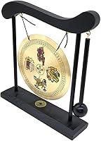 Vista 6 de Hooshing Gong de Latón Feng Shui de Escritorio Arte Zen Decoración del Hogar Regalo de Inauguración de la Casa Bendición de Buena Suerte