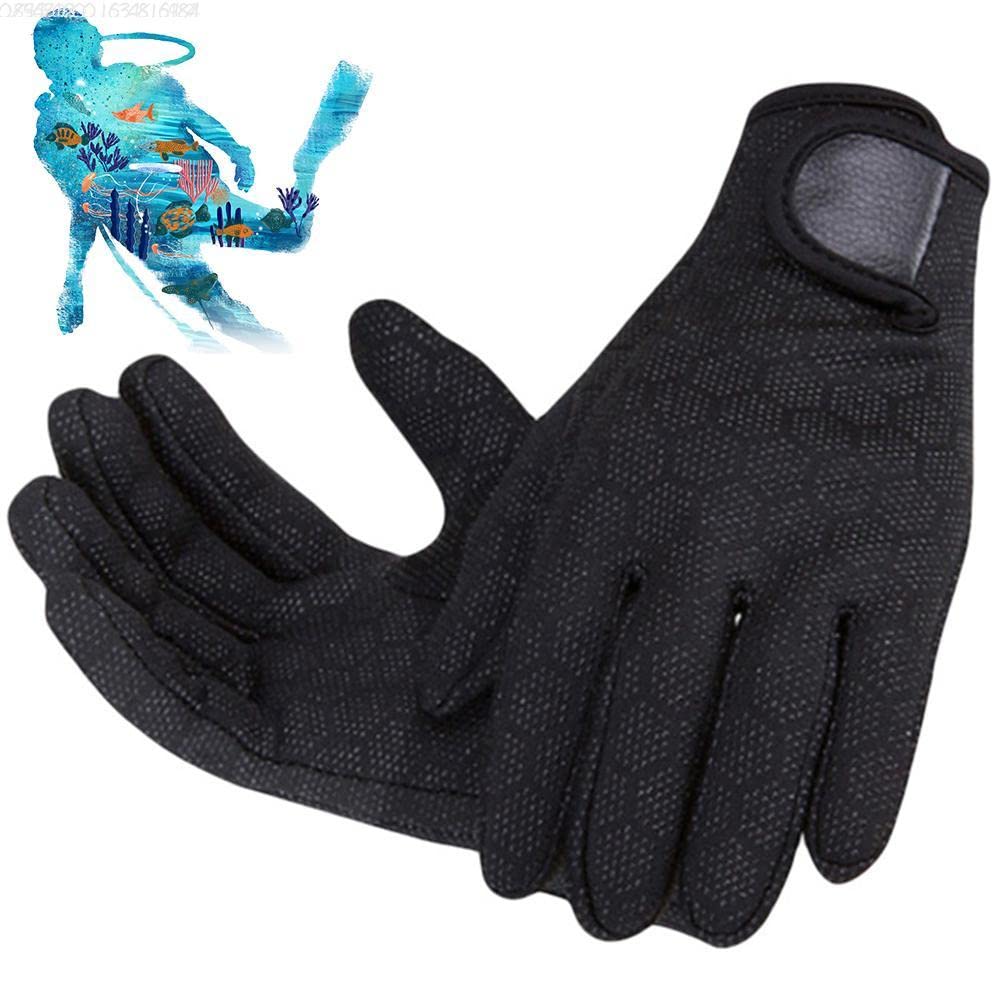Gants De Plongée Et Sports Nautiques 5 Doigts - Nylon Antidérapant, Maintien De La Chaleur - Pour Snorkeling, Kayak, Surf (tailles S-XXL)