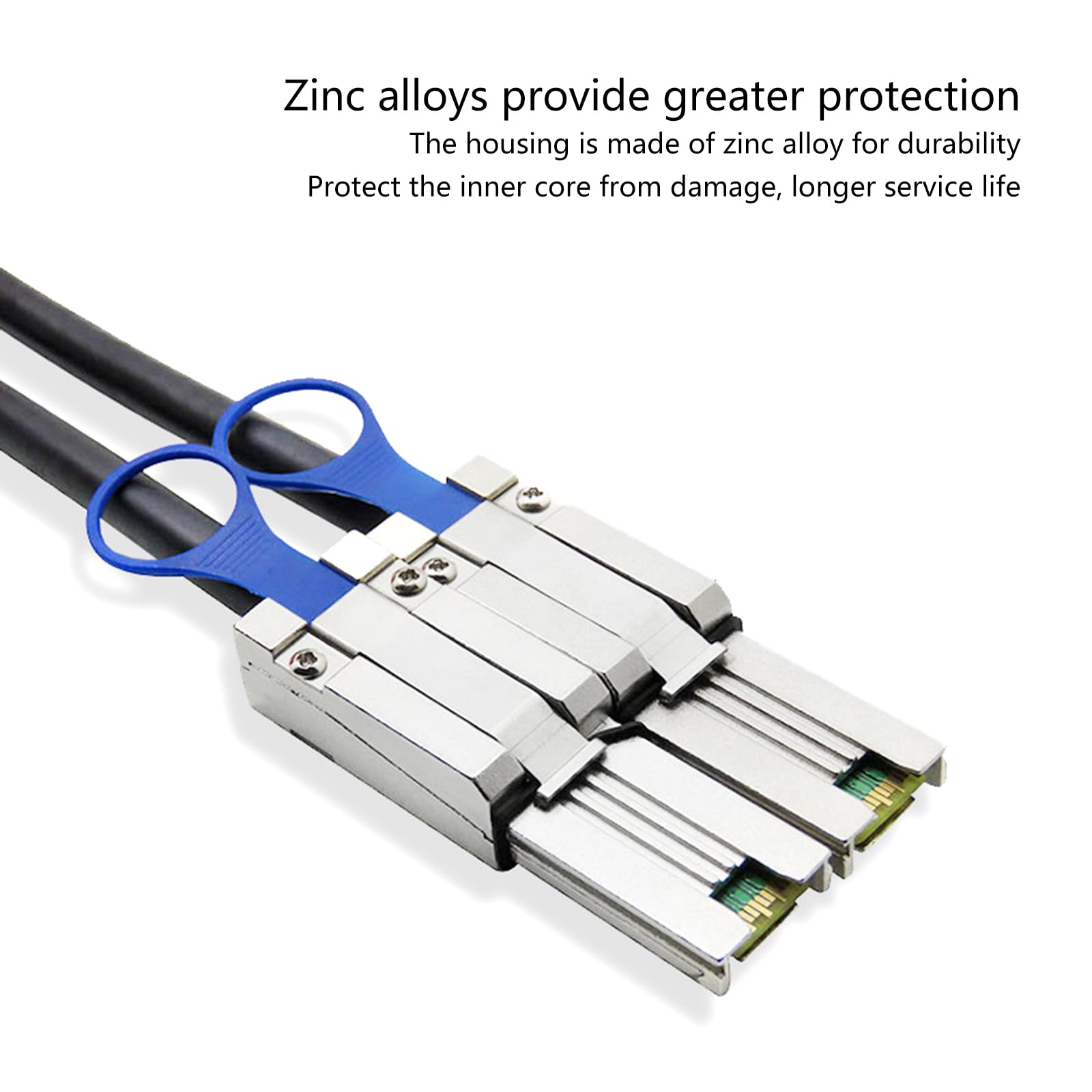 Câble externe MiniSAS 26 broches 6G haute performance SFF8088 vers SFF8088 pour solution de stockage serveur