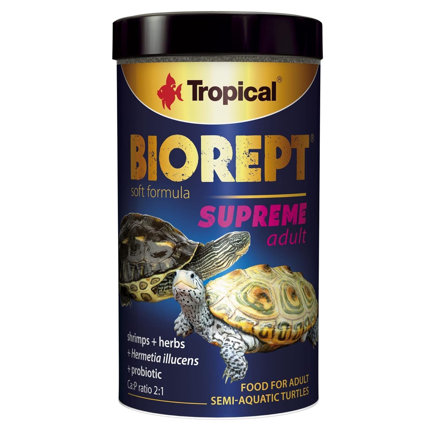 Softline Biorept Supreme Adult Turtle Food for All Aquatic Turtle & Tortoise Food 28g/100ml - 11473-picture-24