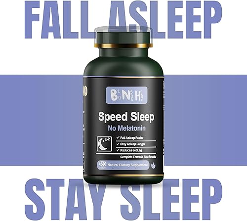 Miniatura 2 de BNH Speed Sleep - Fórmula sin melatonina - Remedio chino antiguo - 15 hierbas - Caída y permanece dormido más rápido - Despierta renovado y