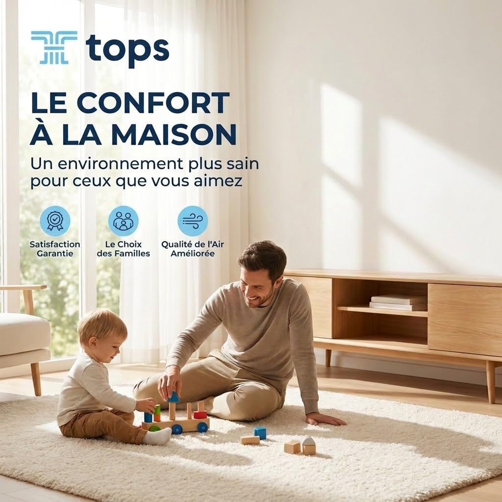 Tops Filtres F7 + G4 Compatibles VMC Double Flux UNELVENT Domeo 210 et Equation Atacama – Lot de 12 Filtres vmc Double Flux domeo 210