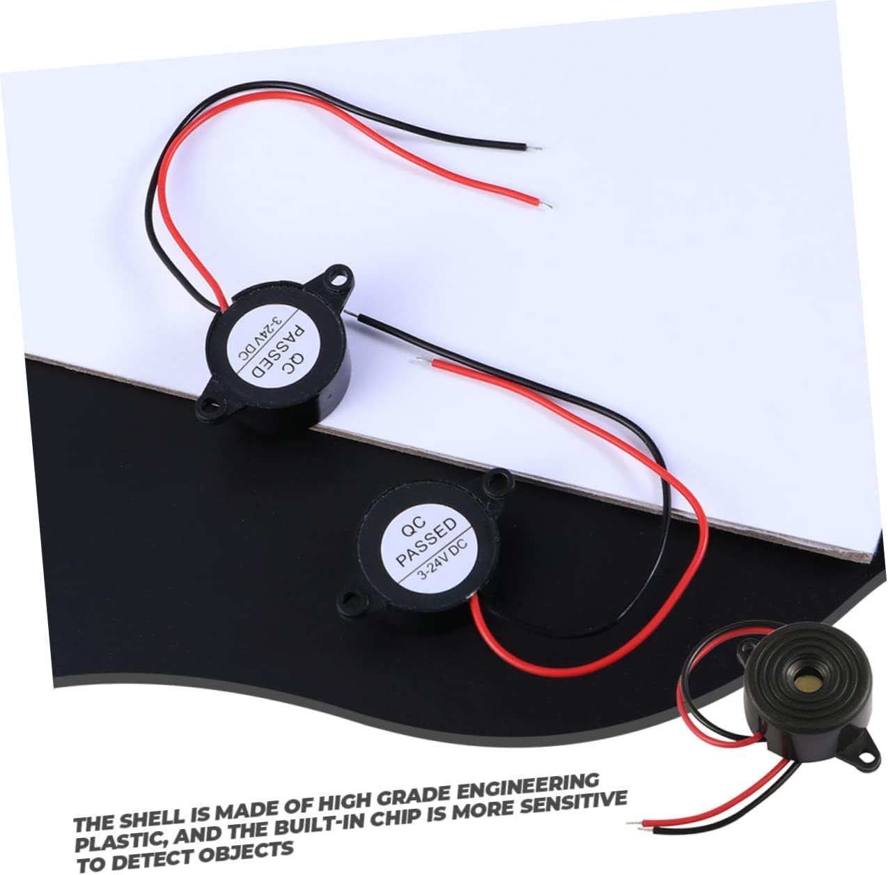 5pcs Piezo Alarm Electronic for Classroom Car Motorcycle Piezo Electric Tone Electronic