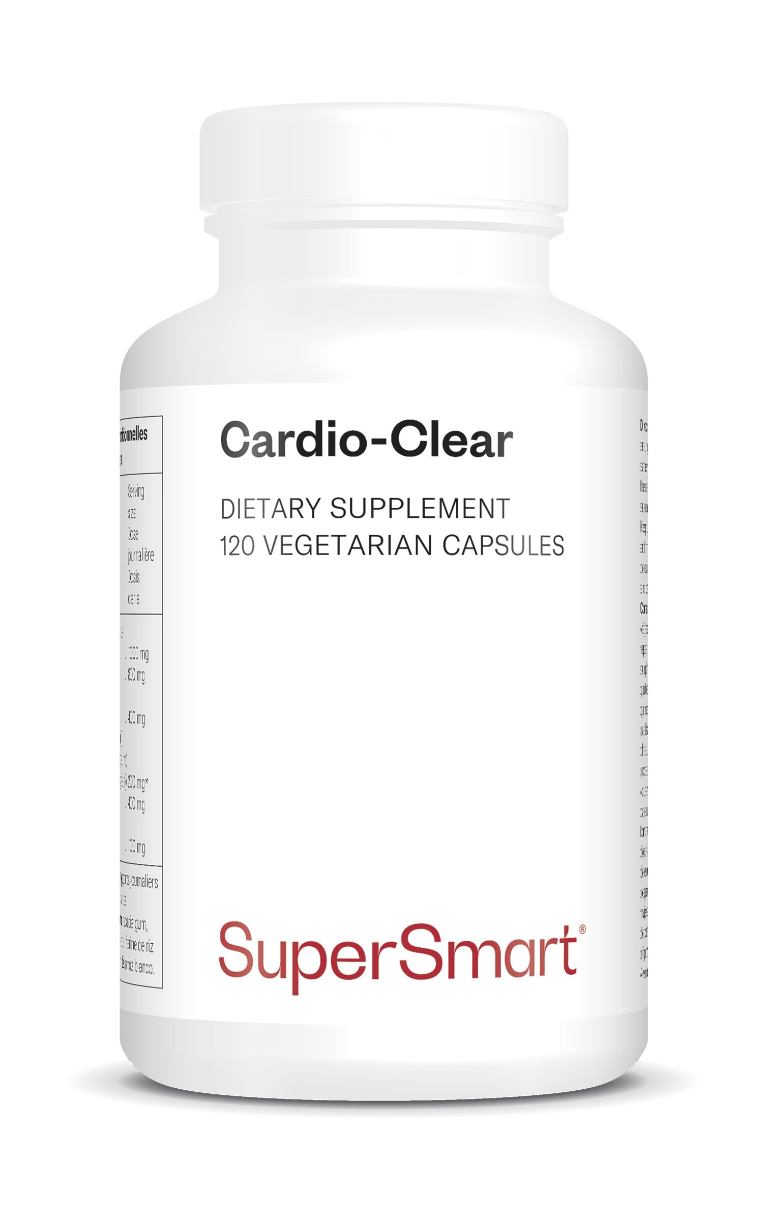 Cardio-Clear - EDTA, Magnesium, Knoblauch & Bromelain - Fördert ein Gesundes Herz - Hilft, die Arterien und den Blutkreislauf zu Unterstützen - Vegan - Glutenfrei - SuperSmart