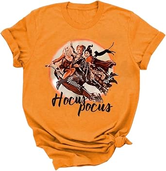 Tees for Women Fall Graphic Shirts Tops 