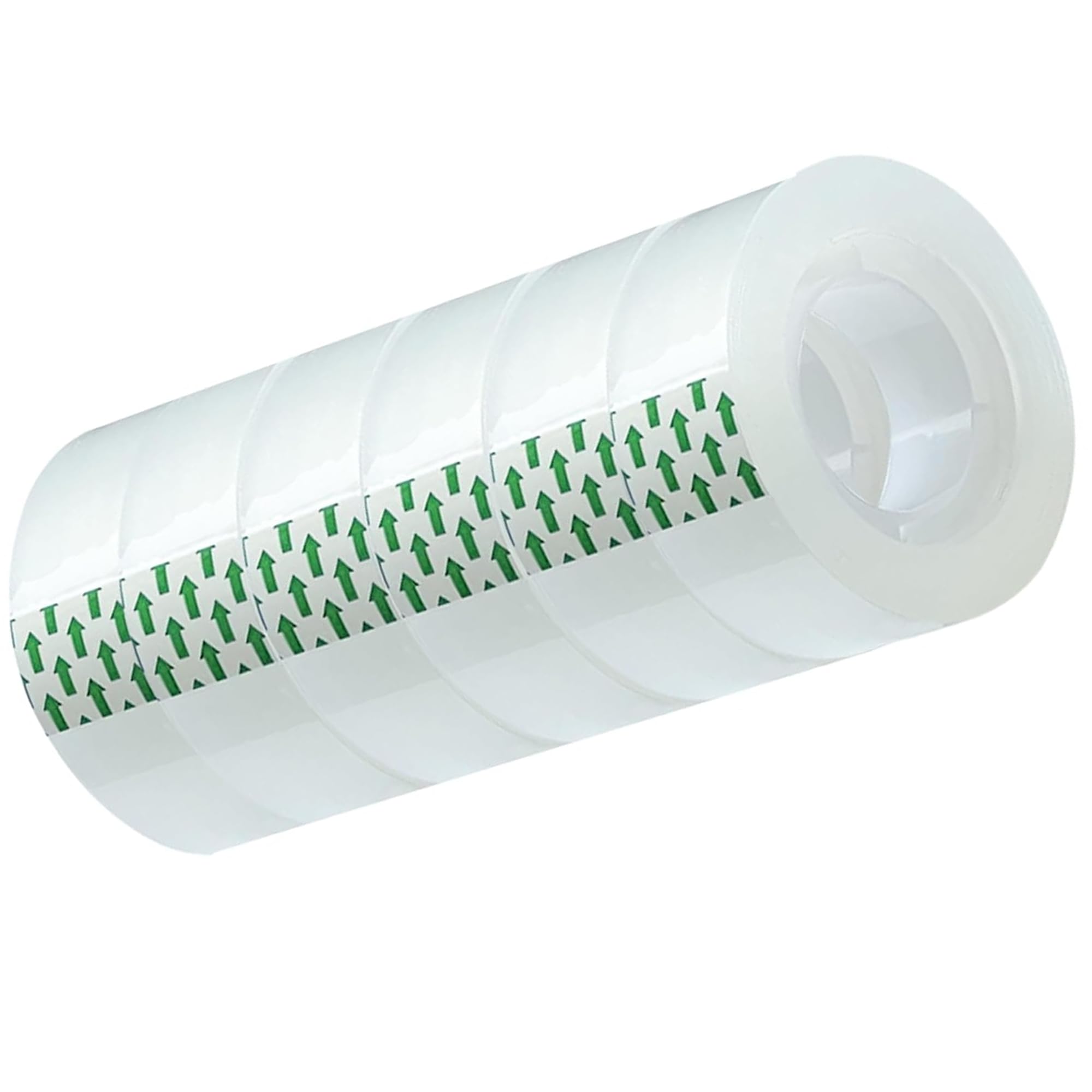 6 Rolls Transparent Tape Refills Rolls Each Rol 1 inch Corel 3/4 x 980 Inches,for School,Office, Home.