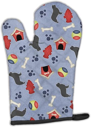 Vista 591 de Caroline's Treasures BB4904OVMT Christmas Siberian Husky Oven Mitt Heat Resistant Thick Oven Mitt for Hot Pans and Oven, Kitchen Mitt Protect Hands