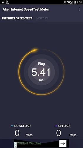 Alien Internet SpeedTest Meter