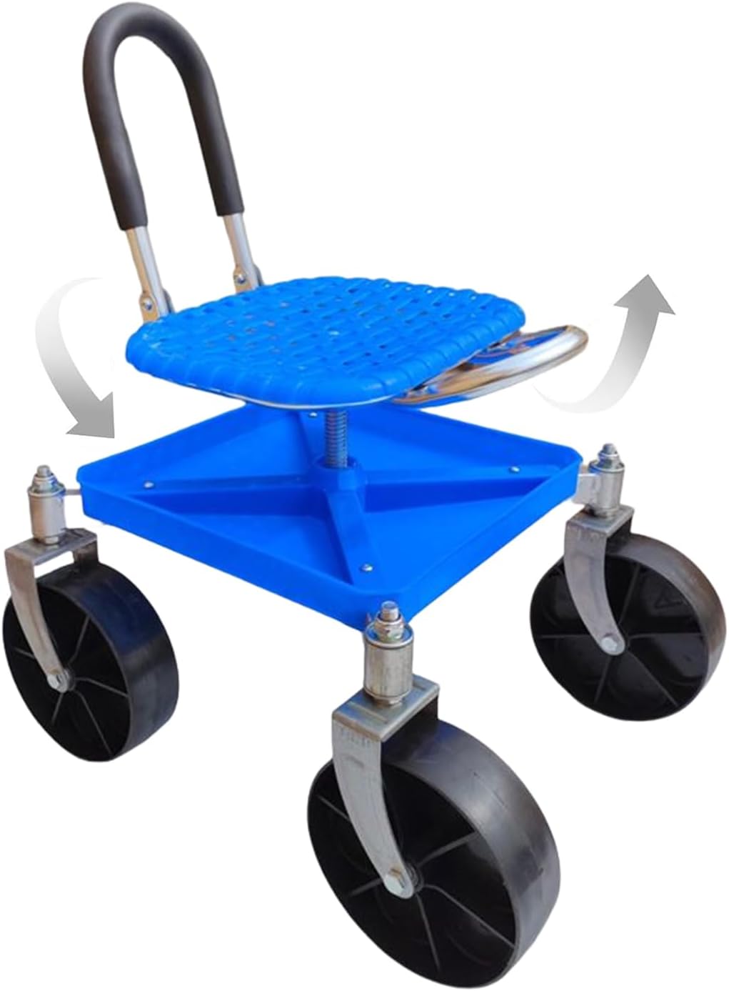 ガーデンスツール - 車輪付きの360度の回転作業席|ガーデン-height jex