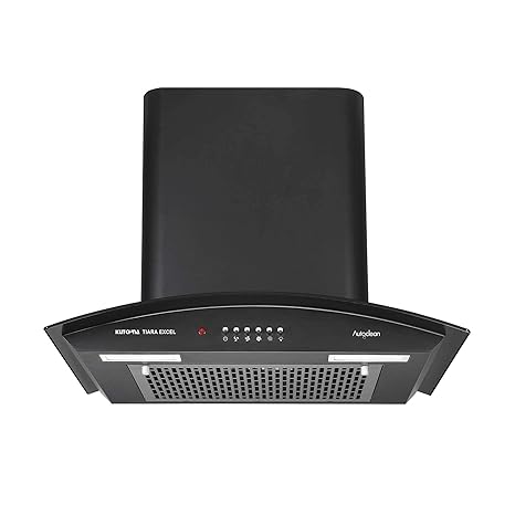 Kutchina kitchen chimney VISTA 60 a chimni for kitchen autoclean function and a chimney with 60 Cm autoclean technology with 1000 M3/hr suction capacity best suited as kitchen chimney for home