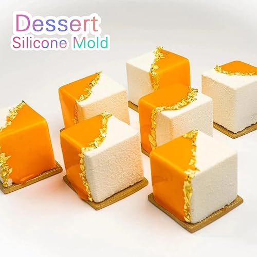 Miniatura 5 de Moldes de silicona transparente, molde de resina epoxi cuadrado grande y profundo, moldes de fundición de silicona con soporte de madera para