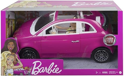 Miniatura 7 de Barbie Fiat 500 Muñeca y vehículo