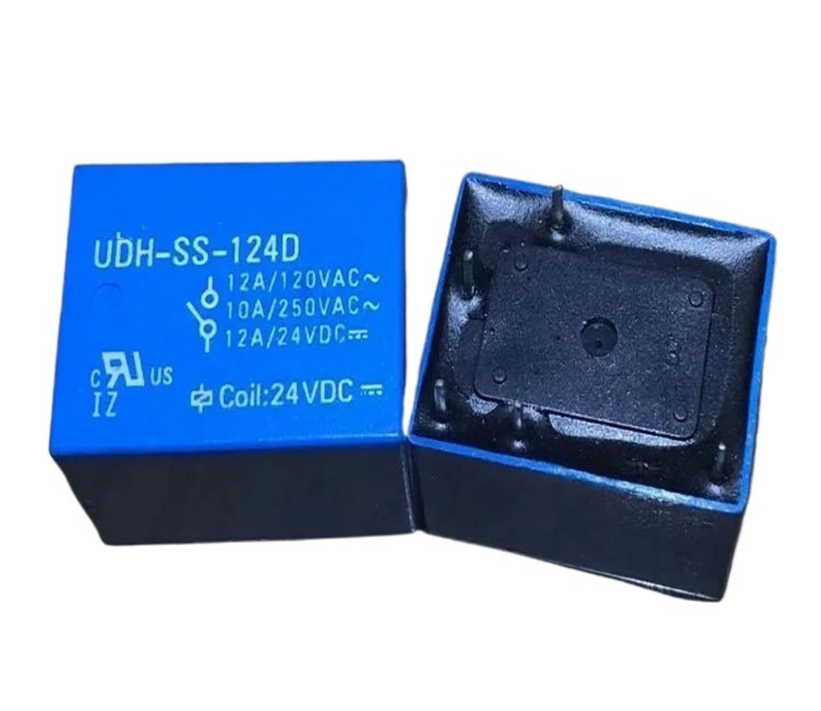 PKNVKZIDK 1pc UDH-SS-124D (LZ-1C-6V/12V/24V-12A) Relay 5pins