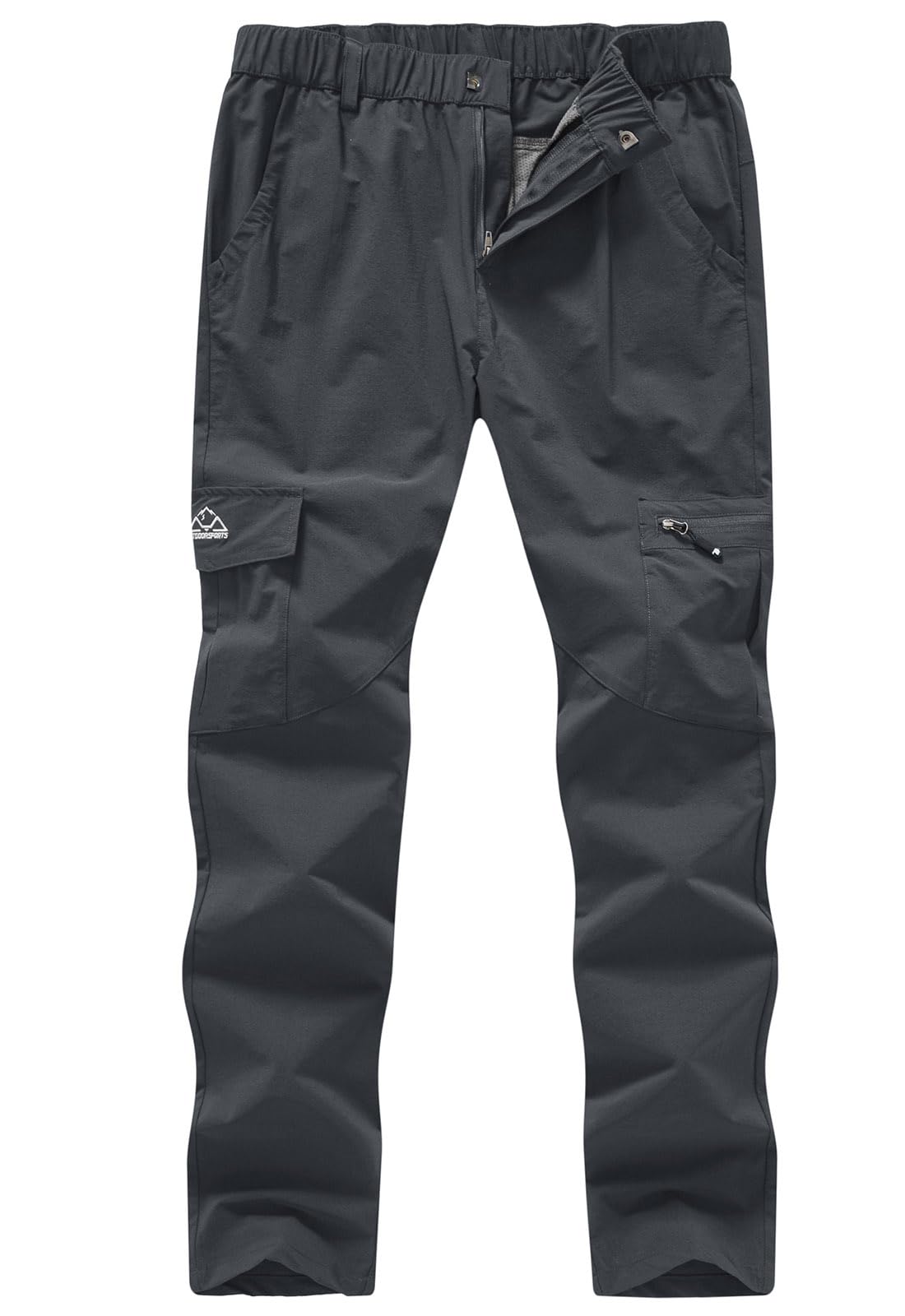 Women's Hiking Pants Lightweight Stretch Quick Drying UPF 50 Camping Travel Work Cargo Pants 6 Pockets