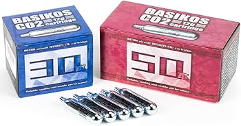 Amazon | BASIKOS CO2 12g カートリッジ 50本セット CO2 炭酸