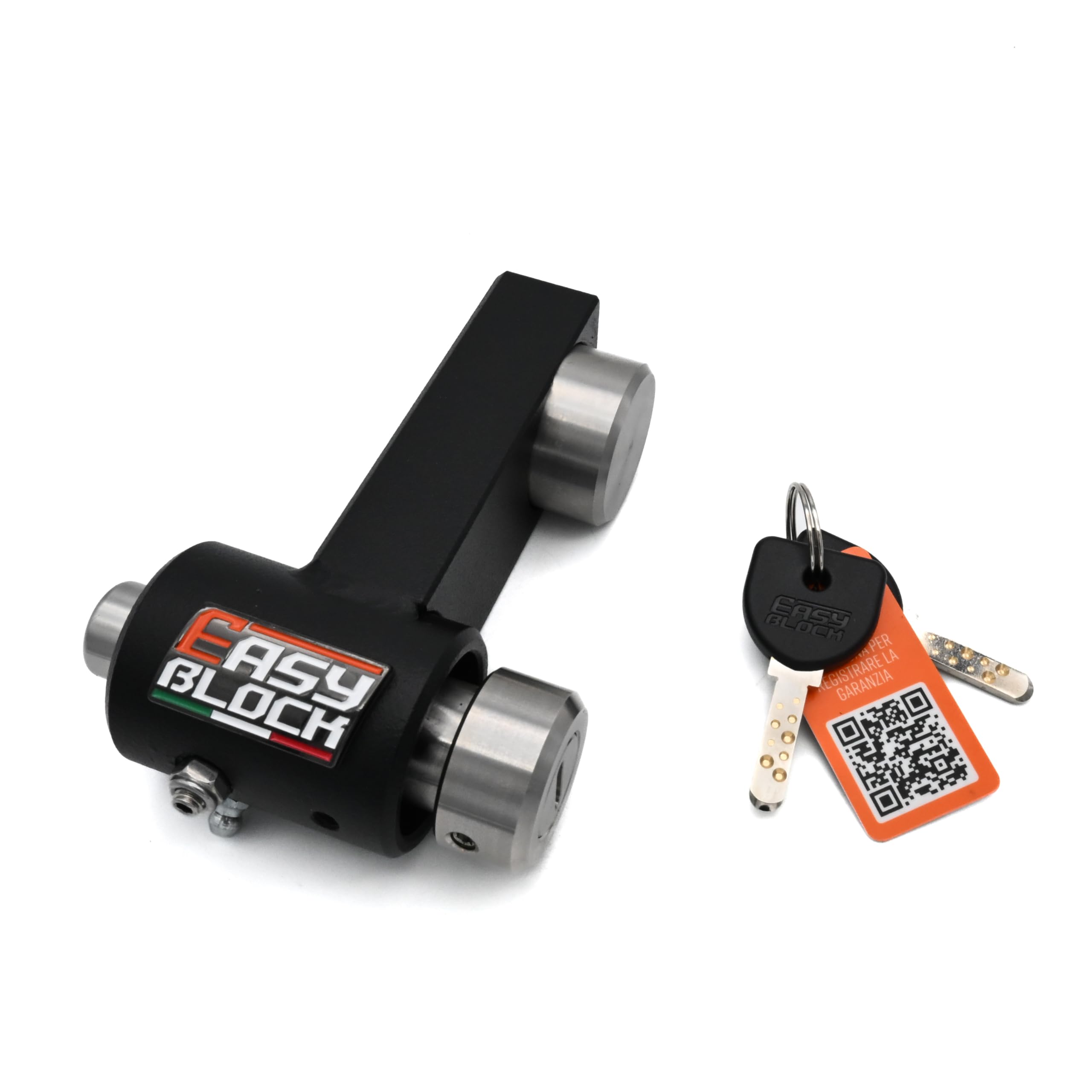 EASYBLOCK Antifurto Moto Compatibile con Moto Morini X‑Cape 1200 Antifurto Blocca Ruota Blocca Disco Lucchetto Protezione Installato su Moto E Scooter
