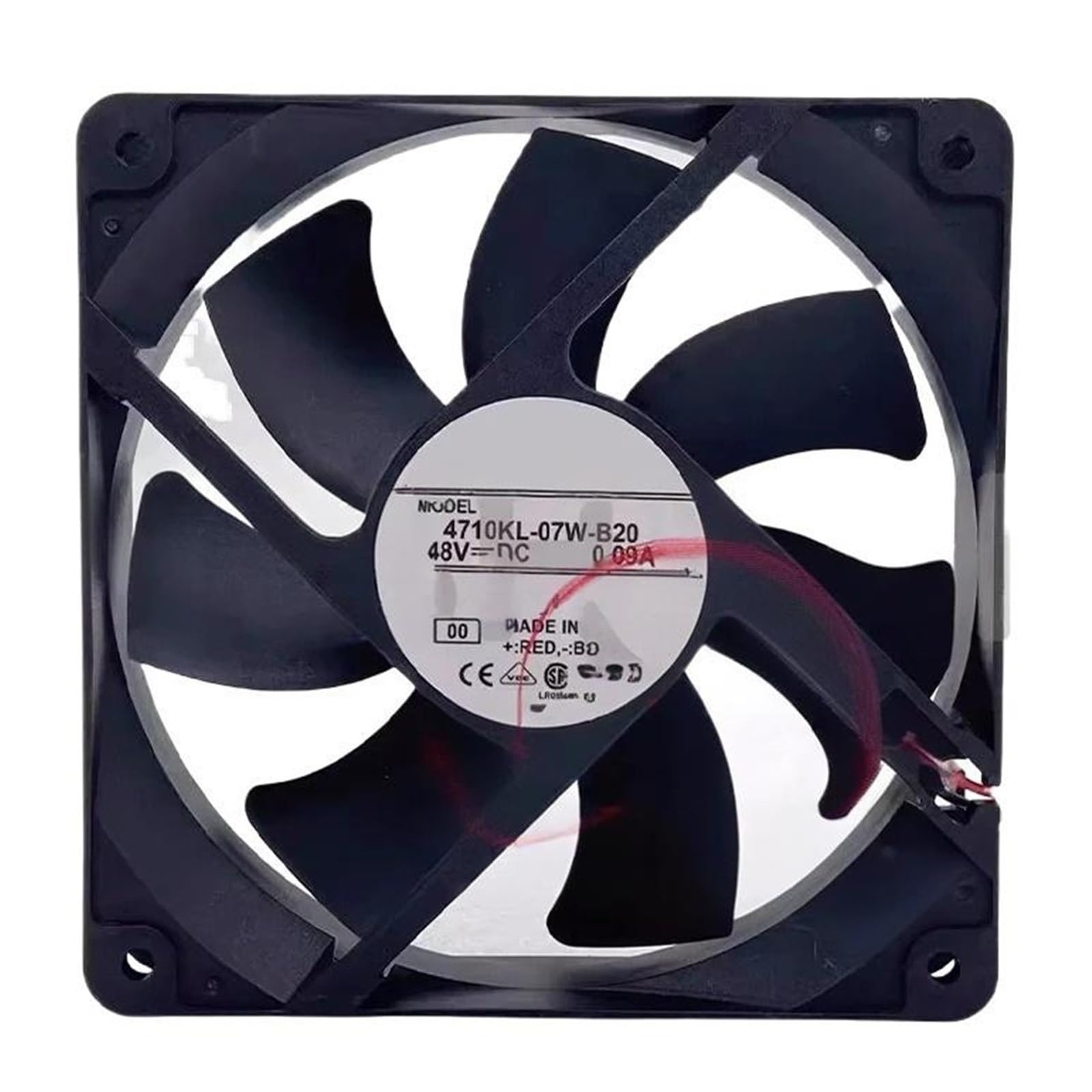 YMUGUEGH 4710KL-07W-B20 48V 0.09A 12025 Cooling Fan